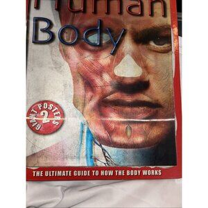 HUMAN BODY POSTER BOOK: ULTIMATE GUIDE TO HOW THE BODY By John Farndon & Belinda